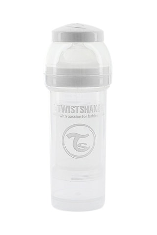 Biberon anti-colique sans BPA en silicone - Dès 2 mois - 260 ml