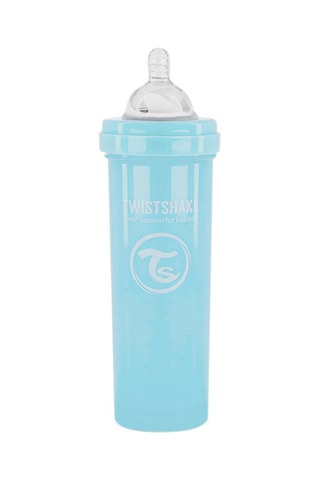 Biberon anti-colique sans BPA en silicone - Dès 4 mois - 330 ml