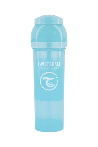 Biberon anti-colique sans BPA en silicone - Dès 4 mois - 330 ml