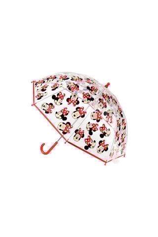 Parapluie canne Minnie Disney Rouge et blanc