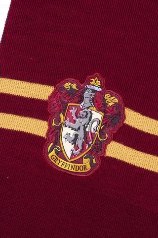 Bonnet et écharpe Harry Potter Gryffondor Bordeaux