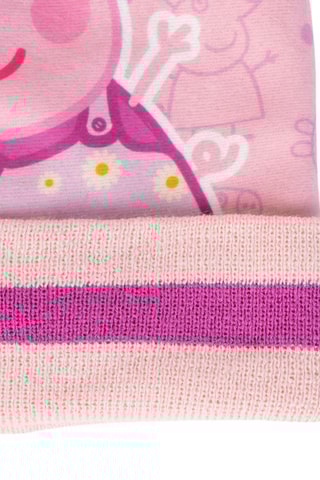 Bonnet et gants Peppa Pig - Rose