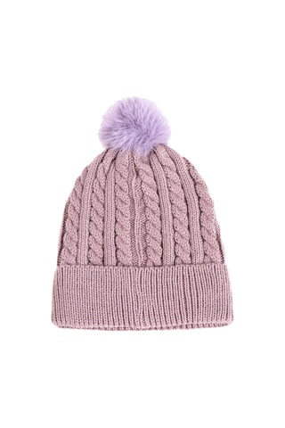 Bonnet et moufles mitaines Angel et Sticth Lilo et Stitch Disney - Violet
