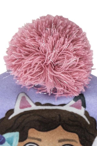 Bonnet et gants Gabby et la Maison magique - Violet et rose