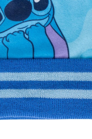 Bonnet et gants Stitch Lilo et Stitch Disney - Bleu