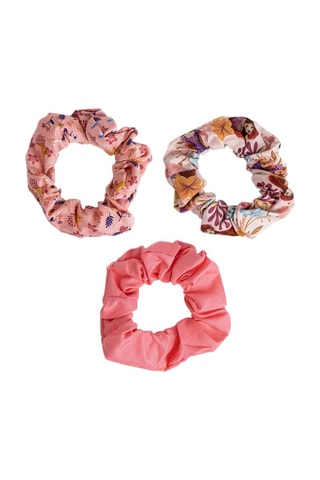 3 chouchous à cheveux Princesses Disney - Rose