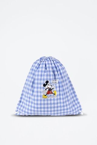 Sac à dos Mickey Disney - Ciel et blanc