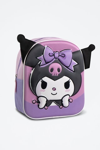 Rugtas Kuromi Hello Kitty Sanrio - Paars en Zwart 