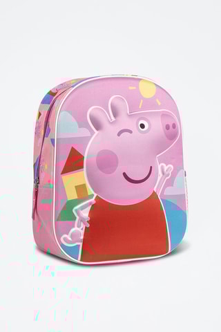 Rugtas Peppa Pig - Roze en Rood