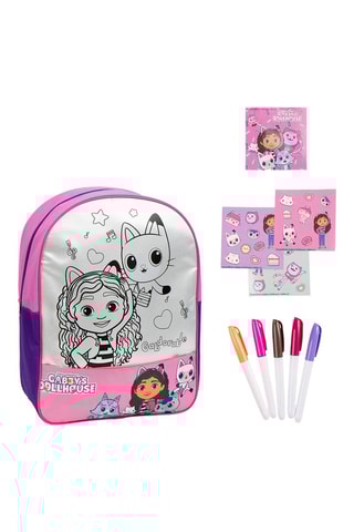 Gevulde Rugtas Gabby’s Poppenhuis - Roze