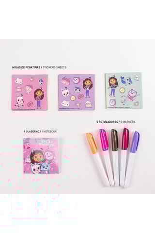 Gevulde Rugtas Gabby’s Poppenhuis - Roze