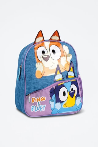 Sac à dos en jean Bluey et Bingo Bluey - Bleu