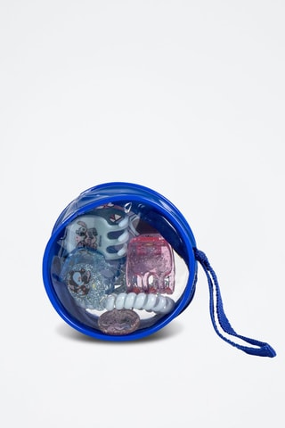 Pochette de beauté Stitch Lilo et Stitch Disney - Bleu électrique