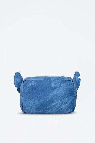 Trousse de toilette en jean Stitch Lilo et Stitch Disney - Bleu marine