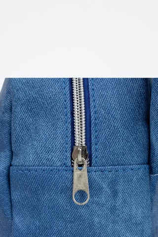 Trousse de toilette en jean Stitch Lilo et Stitch Disney - Bleu marine