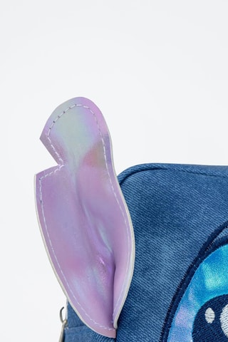 Trousse de toilette en jean Stitch Lilo et Stitch Disney - Bleu marine