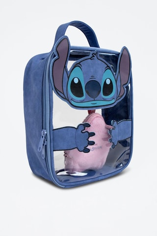 Trousse de toilette et porte-monnaie Stitch Lilo et Stitch Disney - Bleu