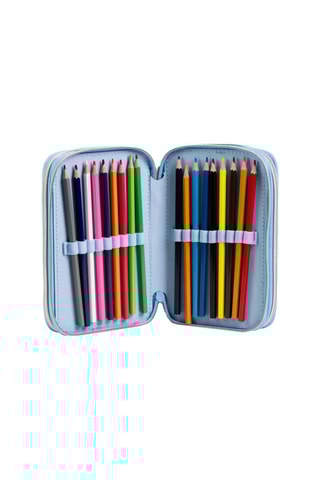 Gevuld Etui Elsa Frozen Disney - 44-delig Blauw