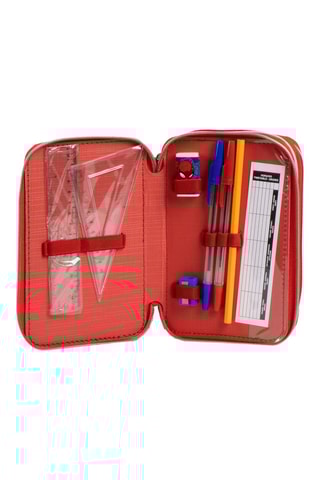 Gevuld Etui Spiderman Avengers Marvel - 44-delig Blauw 