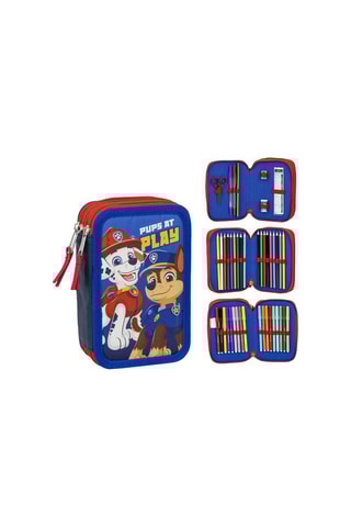 Gevulde etui Paw Patrol 43-delig Koningsblauw