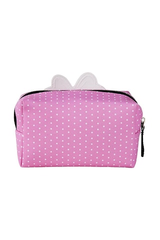 Trousse de toilette Minnie Disney - Fuchsia et blanc