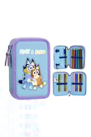 Gevulde Etui Bluey en Bingo Bluey - 30-delig Turquoise