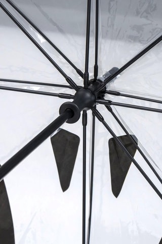 Parapluie automatique Jack L'étrange Noël de Monsieur Jack - Noir et transparent