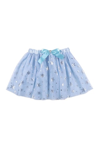 Serre-tête à oreilles et jupe Elsa La Reine des Neiges Disney - Ciel et argenté