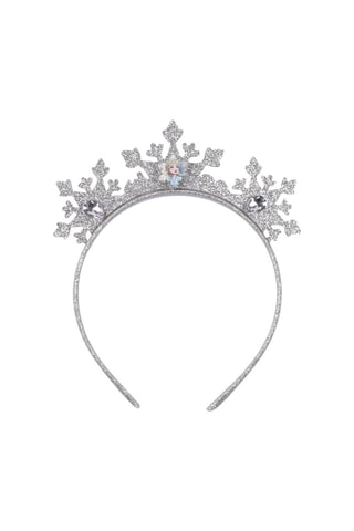 Serre-tête à oreilles et jupe Elsa La Reine des Neiges Disney - Ciel et argenté