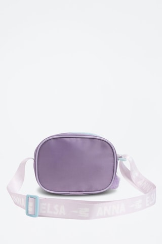 Sac bandoulière Elsa et Olaf La Reine des Neiges Disney - Mauve