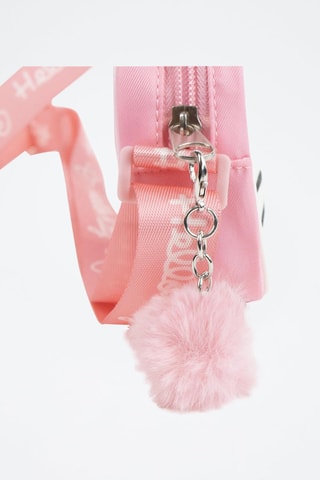 Sac bandoulière Hello Kitty Sanrio - Blanc et rose poudré