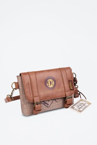 Schoudertas Harry Potter- Bruin