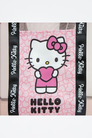 Shopper Hello Kitty Sanrio - Roze