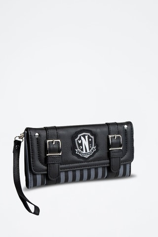 Portefeuille Mercredi Addams La Famille Addams - Noir