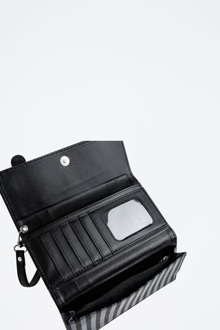 Portefeuille Mercredi Addams La Famille Addams - Noir