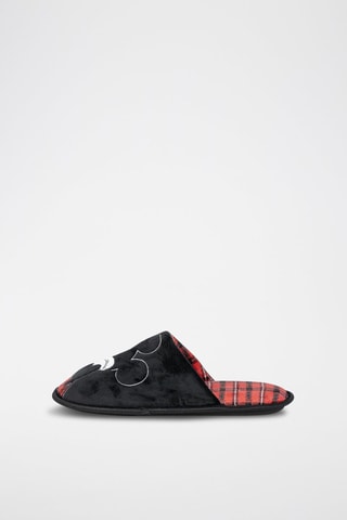 Pantoufles Mickey Disney - Noir et rouge