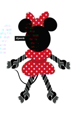 Kauwspeeltje Minnie Disney - Rood