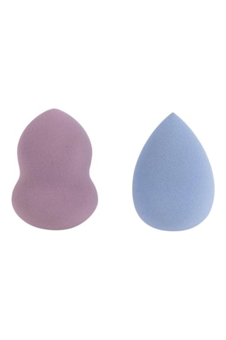 2 éponges maquillage Stitch Lilo et Stitch Disney - Bleu et violet