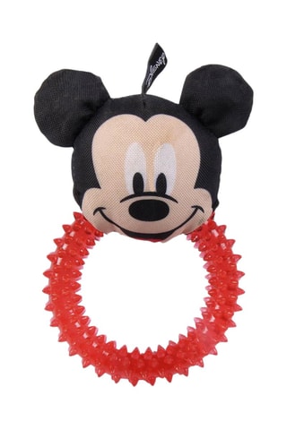 Kauwspeeltje Mickey Disney - 10 x 18,5 cm - Rood