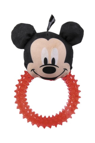 Kauwspeeltje Mickey Disney - 10 x 18,5 cm - Rood
