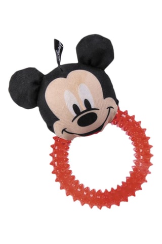 Kauwspeeltje Mickey Disney - 10 x 18,5 cm - Rood