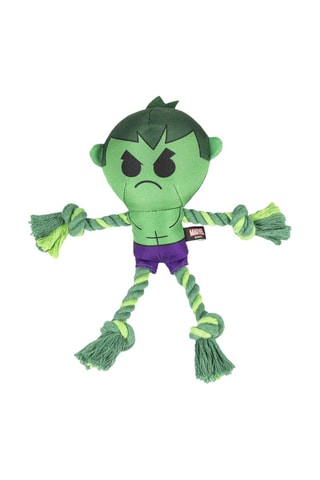 Kauwspeeltje met Koord Hulk Avengers Marvel - Groen