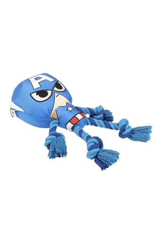 Kauwspeeltje met Koord Captain America Avengers Marvel - Blauw