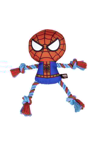 Kauwspeeltje met Koord Spider-Man Avengers Marvel - Rood