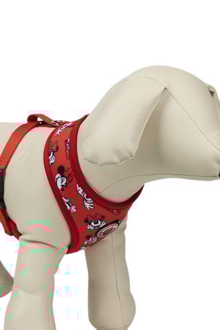 Omkeerbaar Hondenharnas Minnie Disney - Rood en Donkergrijs