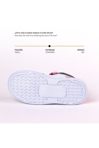 Baskets montantes Minnie Disney - Blanc