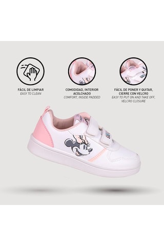 Baskets Minnie Disney - Blanc