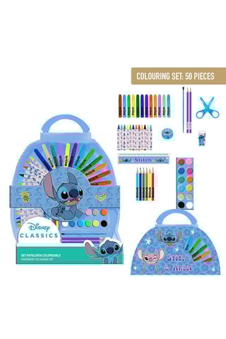 Kleurset van Stitch en Angel Lilo - Stitch Disney 50-delig - Lichtblauw