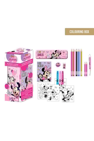 Kleurset Minnie en Katrien - Minnie Disney 21-delig - Roze