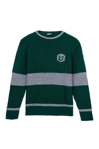 Trui Slytherin Harry Potter - Groen en Grijs